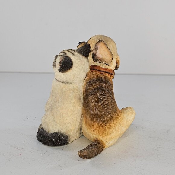 Country Artists Kitten With Puppy Figurine Resin #02223 Dog Cat - Picture 4 of 8